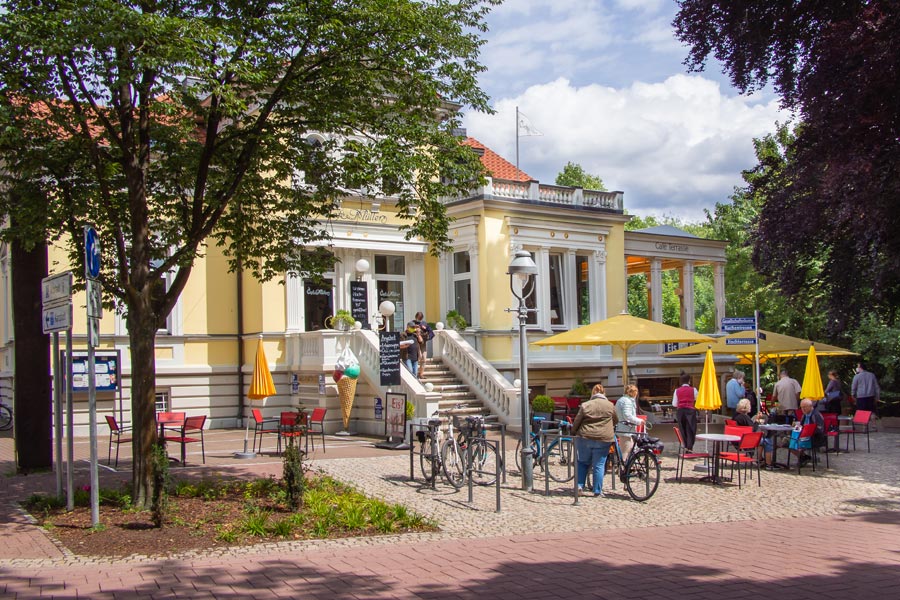 Café Müller am Französischen Garten Außenansicht